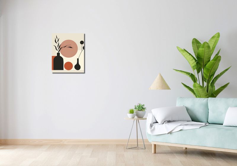 Obraz 40x50cm Stół Roślin zdjęcie 2