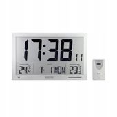 Zegar sterowany radiowo czujnik zewnętrzny °C