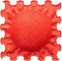 mata sensoryczna Słońce twardy (stiff) 1 szt - jasnoczerwony