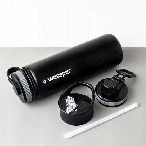 Kubek Termiczny Bidon Butelka Termiczna Stalowa z wymiennymi ustnikami 0,7l na Arena.pl