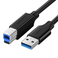kabel przewód do drukarki usb-a - usb-b 5gb/s 2m czarny