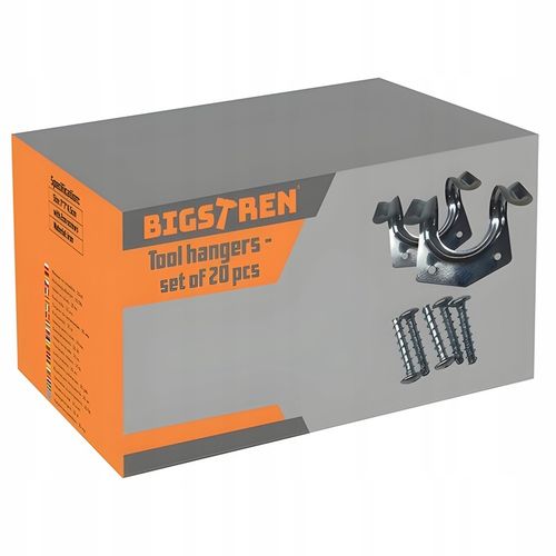WIESZAKI POJEDYNCZE NA NARZĘDZIA 20 SZTUK BIGSTREN na Arena.pl
