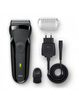 Braun | Golarka | 300s 3-Flex Series 3 | Czas pracy (maks.) 20 min | NiMH | Czarny