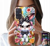 ETUI DO SAMSUNG GALAXY A71 - KRÓLIK WIELKANOCNY, ZAJĄC, JAJKA + SZKŁO