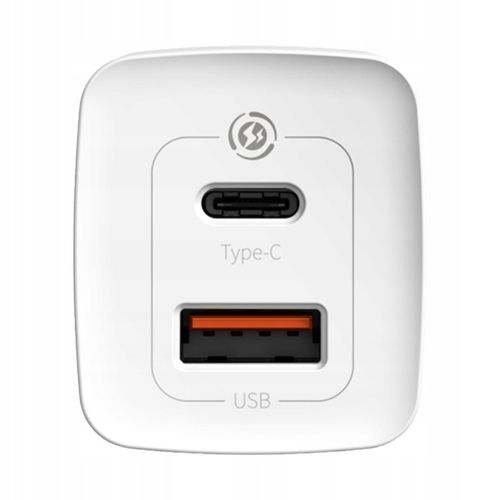 Ładowarka sieciowa Baseus GaN2 USB-A, USB-C PD, QC, zasilacz, kostka 65W na Arena.pl