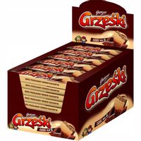 GRZEŚKI wafelek kakaowy bez polewy 36x26g