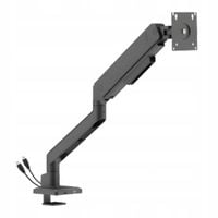Uchwyt na Monitor Gazowy 17-45" 16kg Hub USB VESA Spacetronik czarny