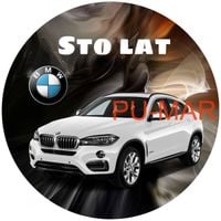 Opłatek na tort Urodziny BMW Auto Samochód Logo Tekst Gratis