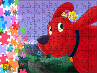 Puzzle tradycyjne - Clifford - Wielki Czerwony Pies