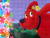 Puzzle tradycyjne - Clifford - Wielki Czerwony Pies