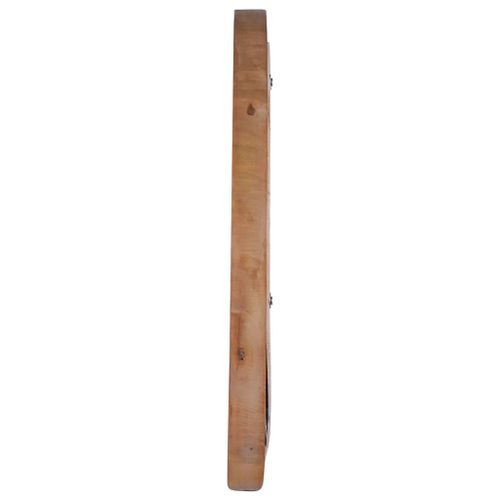 Lustro ścienne, 40 cm, drewno tekowe, okrągłe na Arena.pl