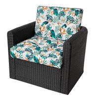 Poduszka ogrodowa KAJA na fotel, meble technorattan taras balkon 50x50