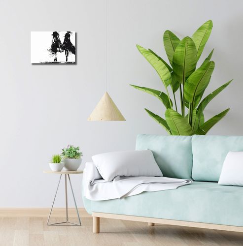 Obraz 30x20cm Atramentowy Przerys na Arena.pl