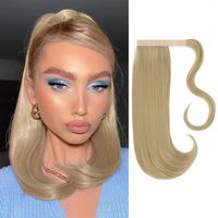 FESHFEN TRESKI DO KUCYKA 45 CM BLOND PRZEDŁUŻENIE