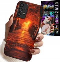 ETUI DO SAMSUNG GALAXY A33 5G - PARK, JESIEŃ, SPADAJĄCE LIŚCIE, PLECKI