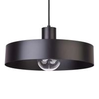 Metalowa LAMPA wisząca RIF 30895 Sigma okrągła OPRAWA zwis czarny