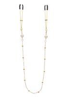 tweezers pearl & deluxe chain gold