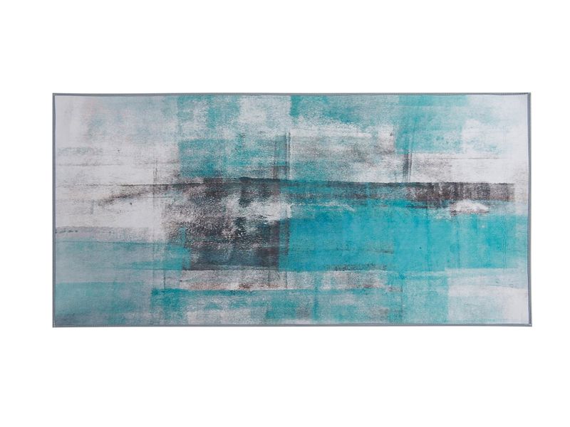 Dywan 80 x 150 cm niebieski TRABZON zdjęcie 3