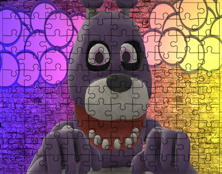 Puzzle FNAF Five Nights at Freddy's zdjęcie 1