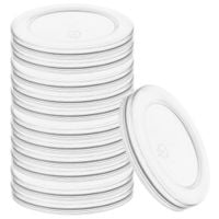 12x Pokrywka do Słoika Pojemnik Pucharek Kubek na Jogurt Desery 6,8cm 300ml