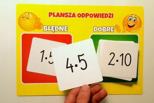 Karty edukacyjne "Tabliczka Mnożenia do 100 na Arena.pl