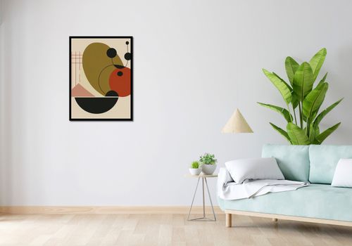 Plakat 60x80cm Geometryczny Balans na Arena.pl