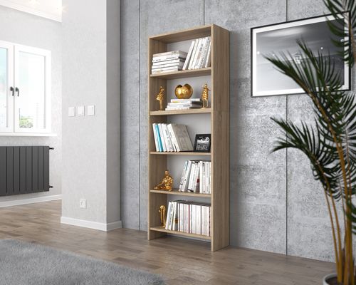 Regał Na Książki Dla Dzieci Sonoma 60cm Półki Na Kwiaty Salon Sypialnia na Arena.pl