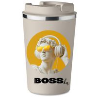 Kubek Termiczny Premium z Nadrukiem BOSSKA BOSKA kobieta kawa 350 ml KT_082