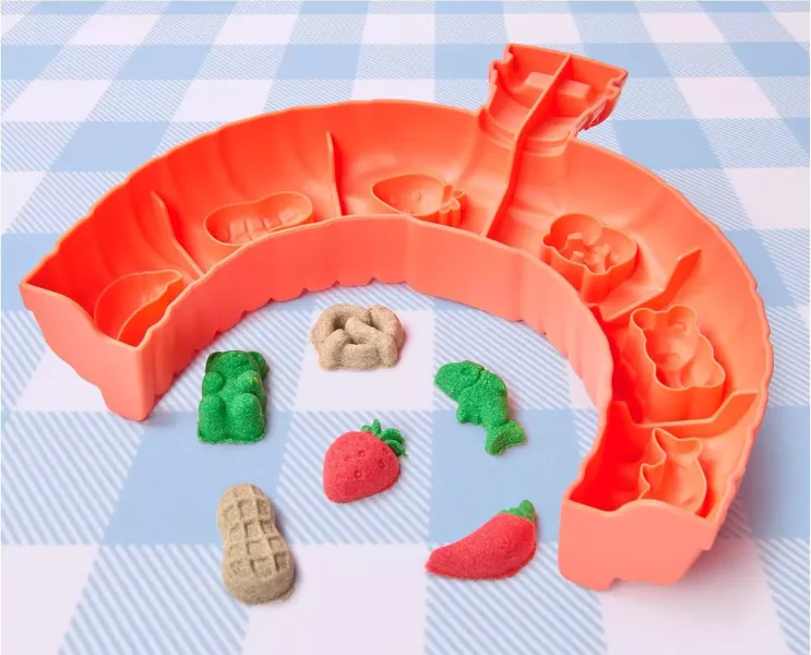 Kinetic Sand. Puszysta pizza zdjęcie 7
