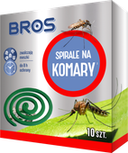 spirala na komary 10szt.  bros