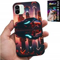 ETUI DO XIAOMI REDMI A1 - SAMOCHODY FAN, WZORY DLA MĘŻCZYZN +FOLIA