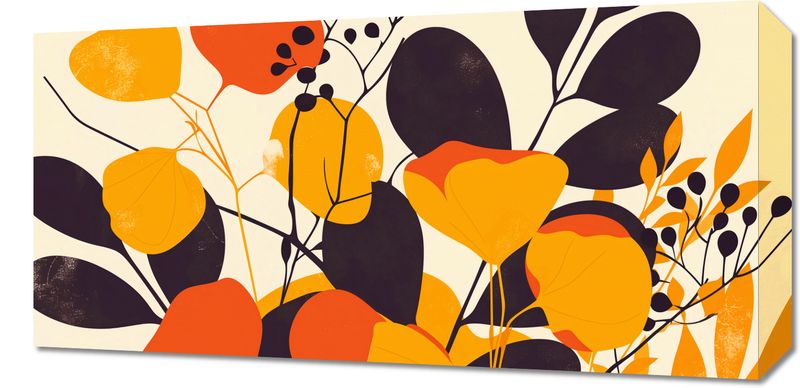 Obraz 60x30cm Ogrodowa Paleta zdjęcie 1