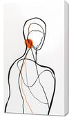 Obraz 50x90cm Pustka w Barwie