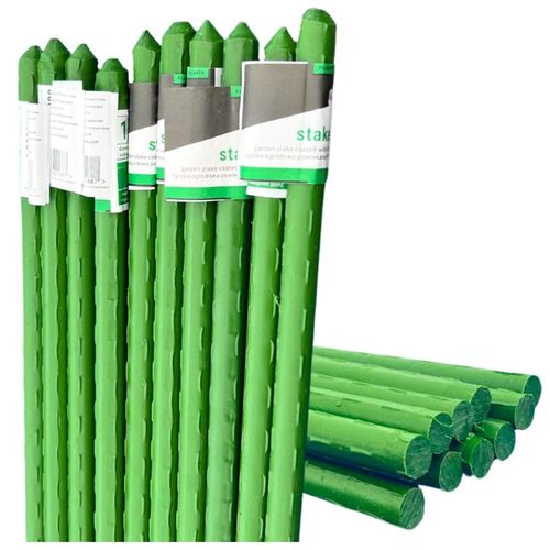 Tyczki do roślin pomidorów Tyczka powlekana stal Palik Podpora 180cm 10 szt na Arena.pl