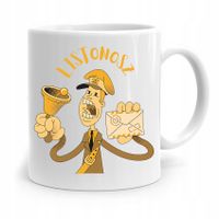 Kubek Prezent Dla Listonosza Uwaga! Listonosz Z Nadrukiem Ze Zdjęciem