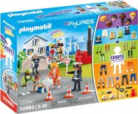 Zestaw Playmobil My Figures 70980 Akcja ratownicza 120 el.