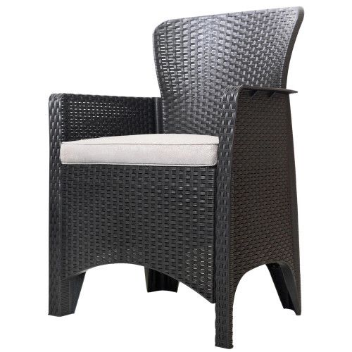 ZESTAW MEBLI OGRODOWYCH LONGWELL TECHNORATTAN POLIPROPYLEN na Arena.pl