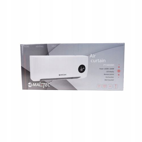 KURTYNA POWIETRZNA grzejnik wentylator 1000W 2000W na Arena.pl