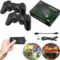 Konsola Do Gier Retro TV Hal Star 2 Pady Bezprzewodowe HDMI 64GB 20000 Gier