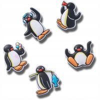 Crocs Przypinki Ozdoby Piny Charms Jibbitz Pingu 5pc