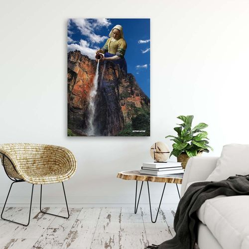 Plakat, Abstrakcja wodospad 40x60 na Arena.pl