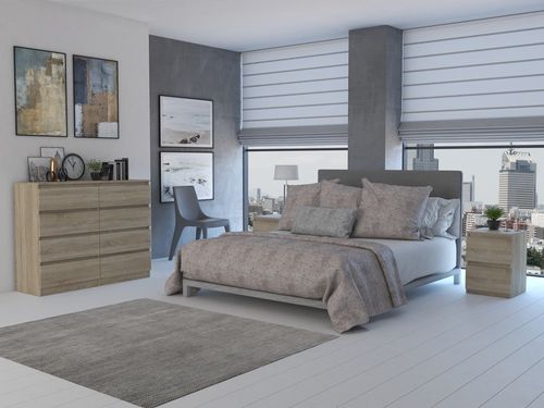 KOMODA MALWA M8 120 - DĄB SONOMA na Arena.pl