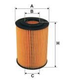 Filtr Oleju Filtron Oe677/1 Hu821X