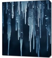 Obraz 60x70cm Zimowy Szept