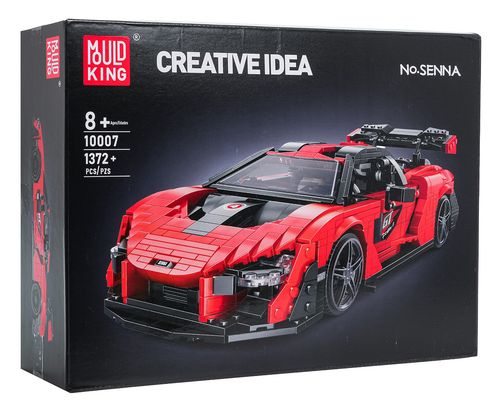 Zestaw Klocków Auto Sportowe Pomarańczowe 1372El. na Arena.pl