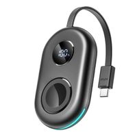 powerbank 2500mah z ładowarką apple watch 3w i kablem usb-c - czarny