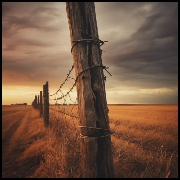 Plakat 80x80cm Zachód na Pograniczu zdjęcie 2