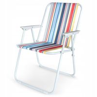 Krzesło TURYSTYCZNE składane plażowe ogrodowe balkonowe kempingowe kolorowe