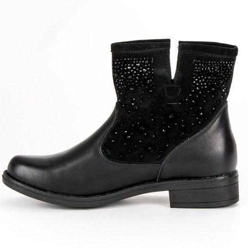 Wsuwane czarne botki r.41 na Arena.pl