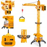 2X DŹWIG STEROWANY NA PILOT DLA DZIECI RC ŻURAW BUDOWLANY XL MATADI